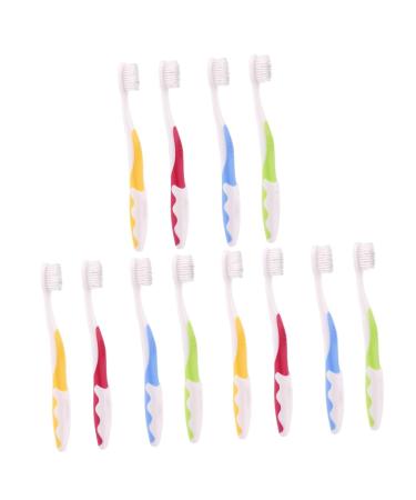 Ultechnovo 12 STK toothbrushes for children baby toothbrush children's toothbrush tongue toothbrush tool for mouthpiece toothbrushes with bristle handbook handling pregnant woman