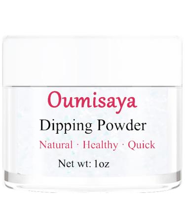 Dip Powder with Color Shift Chameleon Opal Foils & Holographic Glitter 1oz - Perfect Top Coat for Salon Quality Black Nail Art - Buy Online on GoSupps.com