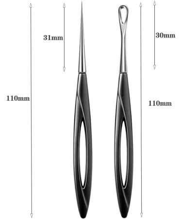 Blackhead & Pimple Extractor Set - Stainless Steel Skin Care Tool for Acne Removal on Face - Buy Online on GoSupps.com