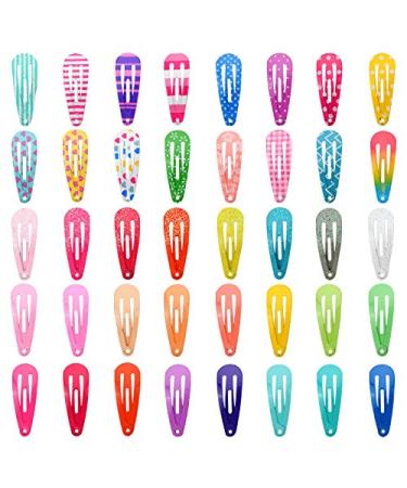 Funtopia Hair Clips for Girls - 80 Pack No Slip 3cm Metal Clips for Babies & Women | Cute & Durable Hair Accessories - Buy Online on GoSupps.com