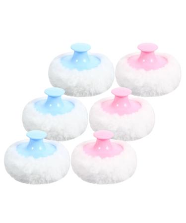 6pi ces Houppette pour Corps Gar on Fille Douce Lavable Applicateur Poudre Compacte R partition Uniforme Soins Change