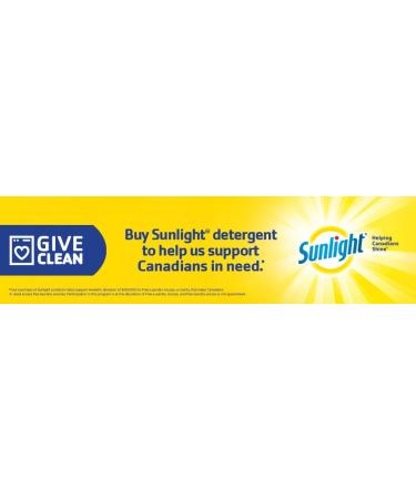 Sunlight Detergent Morning Fresh (45 loads 1.84L) with Concentrated Formula Laundry Detergent Liquid for Exceptional Cleaning and Stain Remover to Brighten Laundry Yellow - Buy Online on GoSupps.com
