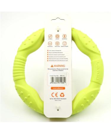 Laroo Indestructible Dog Frisbee - Floatable Flight Disc Toy for All Dog Sizes | Perfect for Summer Training | 22cm Green - Buy Online on GoSupps.com