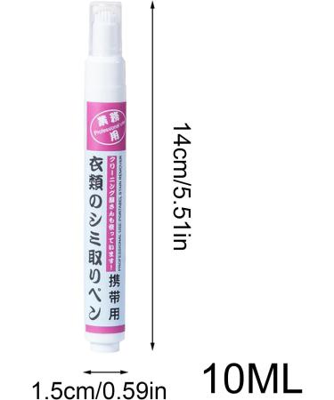 Clothing Stain Stick | 10ml Household Stain Remover Pen Multi-Use | Cleaning Stain Removing Pen for Oil Stains Blood Stains Tea Stains Cosmetics - Buy Online on GoSupps.com