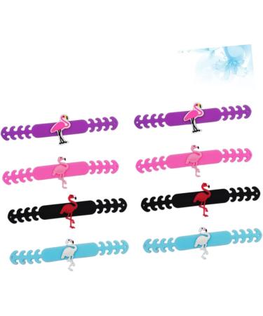 Beaupretty 16 Pack Flamingo Anti-Strang Pearl Face Masks - Protective Accessories for Makeup & Mask Hooks - 17.5x2cm - Buy Online on GoSupps.com