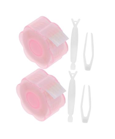 Ipetboom Cosmetic Accessories 2 Sets Lace Double Eyelid Sticker Stickers Traceless Double Eyelid Patch No Trace Lifting Belt