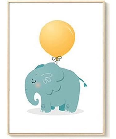 Lulupila Forest Animal Nursery Decor Poster Set - A4 Children's Room Wall Art for Boys and Girls - Set of 6 - Buy Online on GoSupps.com