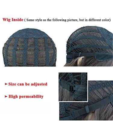 Anime Persona 5 Futaba Sakura Orange Wig - Long Straight Heat Resistant Cosplay Wig for Women - Buy Online on GoSupps.com