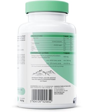  OSAVI Osavi Shilajit 500mg - 90 vegan caps - Buy Online on GoSupps.com