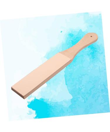 OSALADI Leather Strap Razor Whetstone Sharpener - Manual Rocking Board - Premium Wooden Design for Precision Edge Maintenance - Buy Online on GoSupps.com