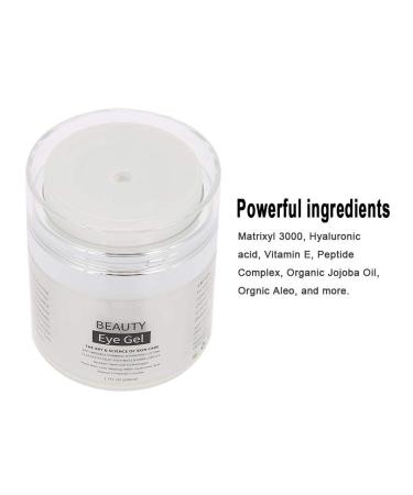 Mild Beauty Eye Gel with Hyaluronic Acid & Vitamin A | Dark Circles & Wrinkles Removal Cream for Face - Buy Online on GoSupps.com