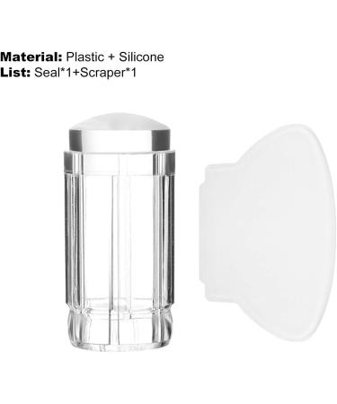 Benoon Nail Art Stamp Tool - Professional Silicone Seal & Scrapers for Creative Manicure Designs - Removable Nail Stamping Pressure Tips - Buy Online on GoSupps.com