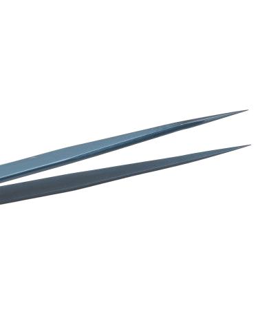 Accuracy Tweezer Portable Stable Tweezers for Cellphone PC Soldering Straight Pointed Tip Repair Aluminum Alloy (Blue) - Buy Online on GoSupps.com