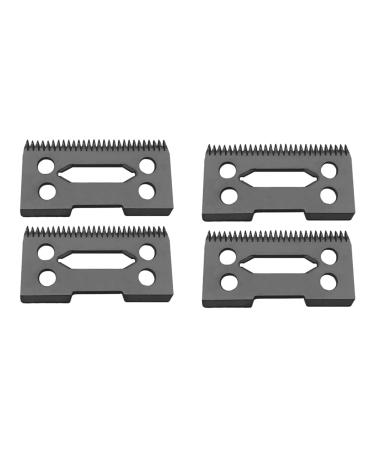 Niniang 4 Pieces 28 Teeth Ceramic Trimmer Replacement Blade Trimmer with 2 Holes Black