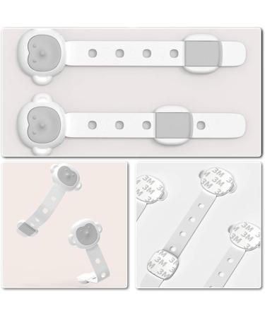 8 Pcs Adjustable Child Safety Locks - Baby Proofing Cabinet Strap Locks - Buy Online on GoSupps.com