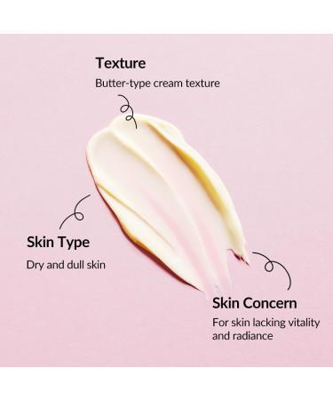 Whamisa Organic Flowers Nourishing Cream - Vegan Moisturizer for Sensitive & Dry Skin | 95.2% Organic Korean Skincare (50ml - Buy Online on GoSupps.com