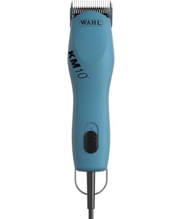Wahl KM10 Professional Dog Clipper - Two-Speed Precision Ground Blade for All Coat Types - Corded Pet Grooming Tool with Minimal Vibration - Buy Online on GoSupps.com