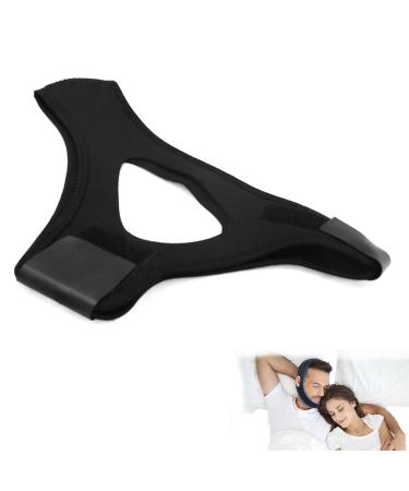 veralabs Airflow jaw Strap Airflow jaw Strap veralabs air Flow jaw Strap jaw Strap for Sleeping Close Mouth Anti snoring Chin Strap (Black)