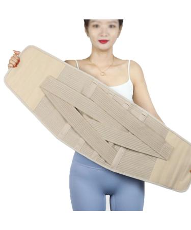 XWSM 32 cm Extended lumbar belt belt Back support belly belt Women Breathable lower back support pain relief in herniated disc ischias (size: XXL/XX-Large)