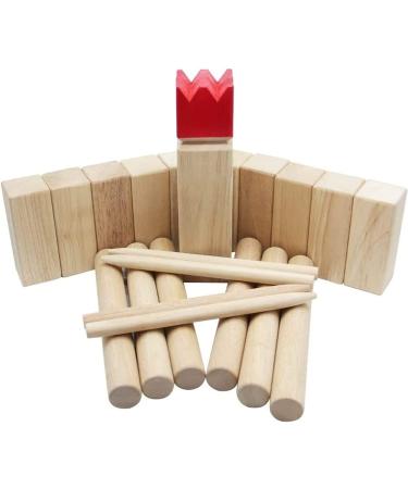 Juegoal Kubb Game Set: Outdoor Tossing Game with Carrying Bag - Buy Online on GoSupps.com