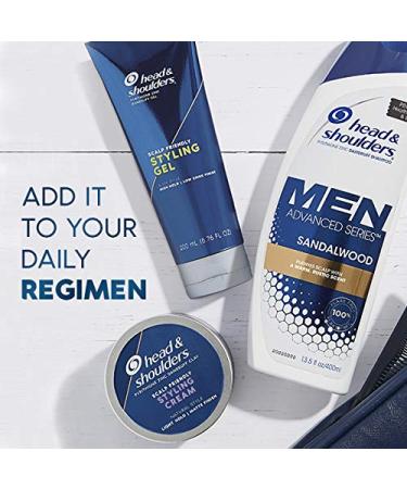 Head & Shoulders Men's Anti-Dandruff Styling Hair Cream - Light Hold, Matte Finish - 3 Oz - Buy Online on GoSupps.com