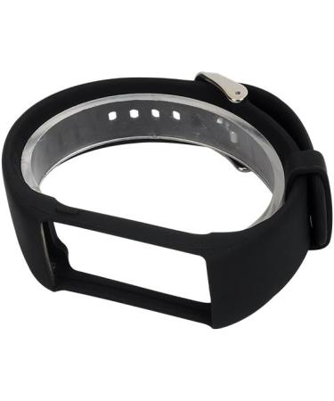 Buy WEINISITE Soft Silicone Replacement Strap for Polar A360 - Black | International Shipping Available - Buy Online on GoSupps.com
