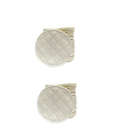 TOYANDONA 24 Pcs Washable Breastfeeding Pads - White Bra Pads for Comfort & Ease - Ideal for Nursing Moms - Buy Online on GoSupps.com