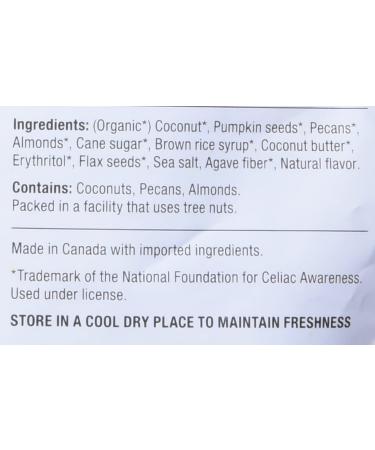 Inno Foods Organic Coconut Keto Cluster - 16oz | Delicious Snack | Gluten-Free, Low Carb, Non-GMO - Buy Online on GoSupps.com