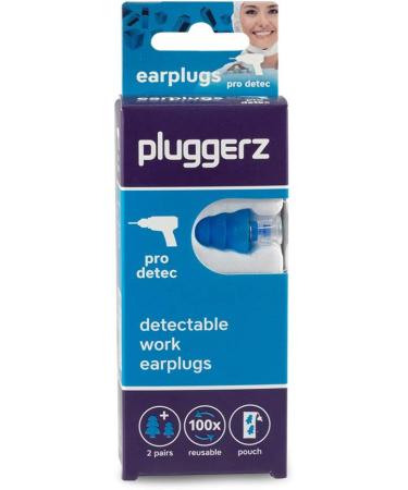 Pluggerz Uni-Fit Earplug Double Pack - Soft Silicone Noise Protection with Special Filter | Includes Cord & Fastening Clip for Comfortable Use - Buy Online on GoSupps.com