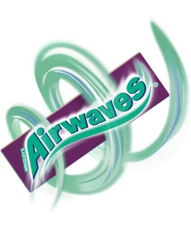 AIRWAVES - Blackcurrant Flavor Chewing Gum - Sugar Free - Mint Freshness - 5 Packs of 10 Dragees - 70 g - Buy Online on GoSupps.com