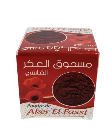 Poudre d'Aker Fassi 100g | Importations marocaines | Approvisionnement personnel | Commerce quitable