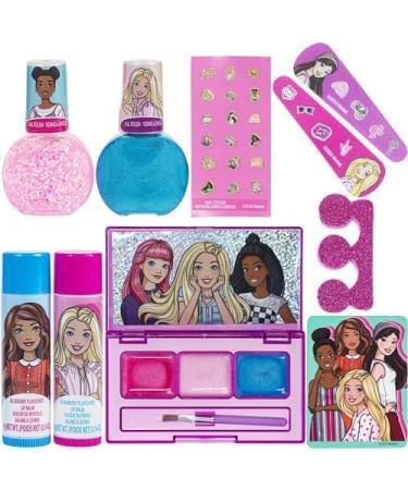 Barbie Makeup Backpack Set | 12-Piece Accessories for Ages 3+ | Perfect for Parties & Sleepovers - Buy Online on GoSupps.com