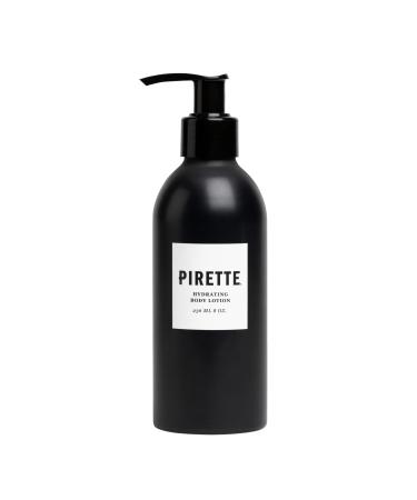 PIRETTE Hydrating Body Lotion  Women s Beach Inspired Moisturizer  Fast Absorbing  Notes of Fresh Coconut  Surf Wax & Sunscreen  8 Fl Oz