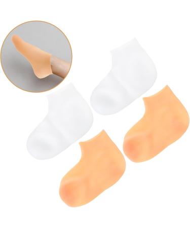 minkissy 8 Pairs Exfoliating Moisturizing Socks Heel Socks for Dry Cracked Feet Aloe Infused Socks for Women Foot Care Socks Foot Spa Socks Girls Socks Feet Socks Gloves Cosmetic Sebs Miss - Buy Online on GoSupps.com