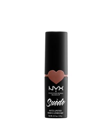NYX Suede Matte Lipstick - Dainty Daze (Soft Pink) | Vegan Formula - Buy Online on GoSupps.com