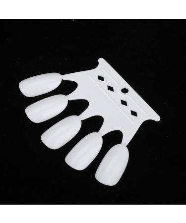 Nail Art Tips - 10pcs White Nail Sticks & Color Display Cards for Manicure & Gel Polish Practice - Buy Online on GoSupps.com
