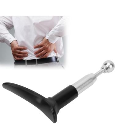 Ververt Touch Spine Adjustment Tool - Stainless Steel Deep Tissue Massage Device | Portable T-Shape for Pain Relief | 8.7 Inches - Buy Online on GoSupps.com