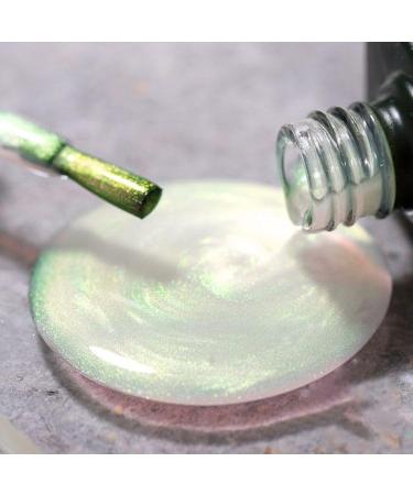 15ML DIY Nail Phototherapy Gel UV Nail Gel Nail Varnish Top Coat Gel Colorful Nail Gel Gel Nail Polish Shiny Glitter - (Color: 8)