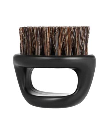 Fomiyes hairdresser fade brush men bear beard gladed brush mustache mustodle rude brush beard brush with bristle bristle beard hair bristle soft beard brush styling brush portable man