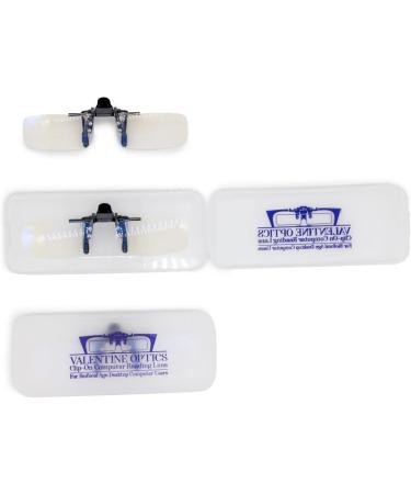 Premium Bifocal Clip-On Computer Reading Lens with Blue Light Protection - Shop Internationally - Buy Online on GoSupps.com