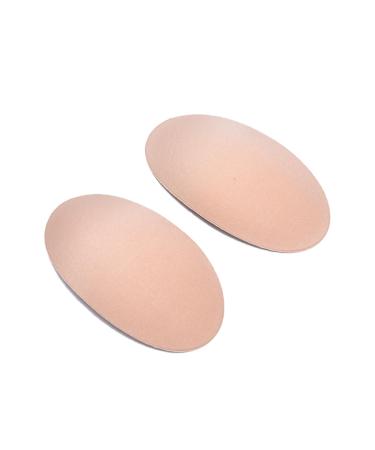1 Pair Soft Silicone Shoulder Anti Slip Shoulder Pads for Clothing Dress Sewing Accessories (Color : Beige)