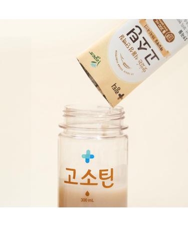 LINGTEA Doctor Developed Gosotein Protein Mix | 19 Grain Vegan Protein | 25g Protein | Easy to Digest | Essential Vitamins | 9 Essential Amino Acids | Muscle Recovery | Roasted Grain Flavor | 7 Count - Buy Online on GoSupps.com