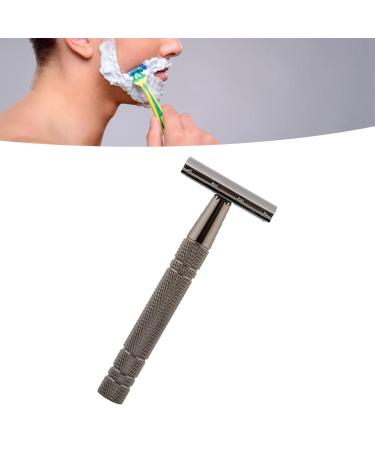 Professional Black Bartschneider for Men - 5 Blades Manual Beard & Mustache Cutter Portable & Safe Double-Sided Design - Buy Online on GoSupps.com