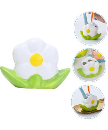minkissy Working Desk tooth brush pen holder pencil holder counter rack child white toothbrush ceramics Sitting Desk - Buy Online on GoSupps.com
