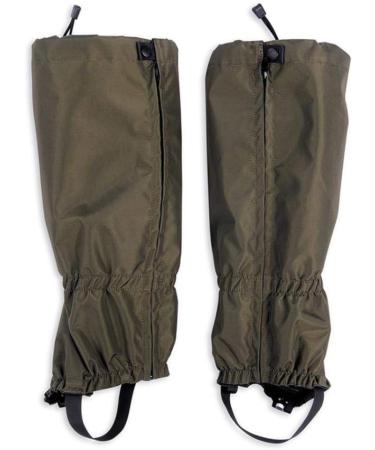 Tatonka Gaiter 420 HD - Waterproof Long Gaiters with Shoe Straps & Zipper | Protect Shoes & Pants Legs for Hiking & Trekking in Olive (Large) - Buy Online on GoSupps.com
