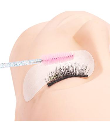 300 PCS Crystal Disposable Mascara Wands Eye Lash Brush Set - Extension Eyelash Applicators Spoolie Makeup Brushes Tool - Gold Blue Pink Handle - 3 Colors Mix - Buy Online on GoSupps.com