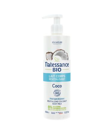 Natessance Lait Corps Revitalisant Coco Bio 400 ml