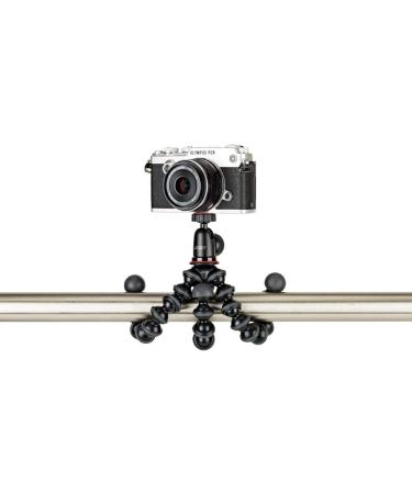 Joby GorillaPod 1K Kit: Compact Tripod Stand with Ballhead for Mirrorless Cameras - Black/Charcoal - Buy Online on GoSupps.com