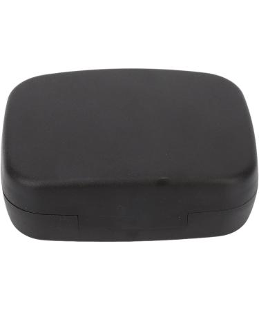 Hearing Aid Protective Case Large Capacity Quadrate Hearing Aids Storage Box 2 Colors Headphone Organizer Hearing Aid Accessories(Black) - Buy Online on GoSupps.com