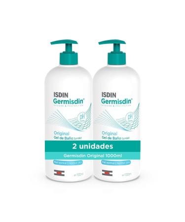 ISDIN Germisdin Original Bath Gel for daily cleansing that helps protect the skin and respects the barrier function. Pack of